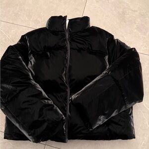Garage Midnight Black Puffer Jacket